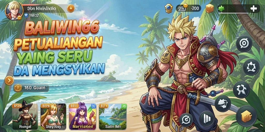 Gameplay yang menakjubkan dengan karakter anime yang menarik.
