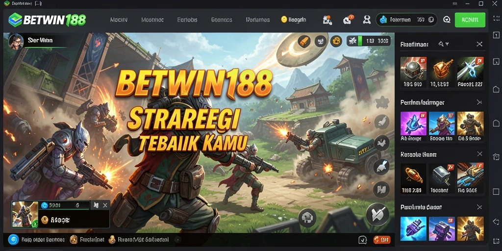 Screenshot gameplay BETWIN188 menampilkan aksi strategi seru.