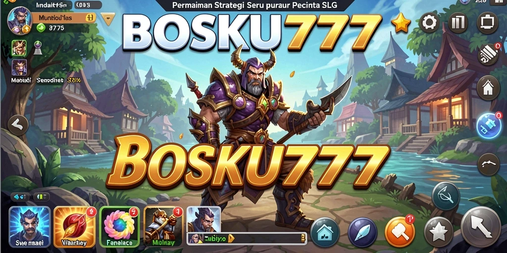 Tampilan menakjubkan dari gameplay BOSKU777 yang seru.
