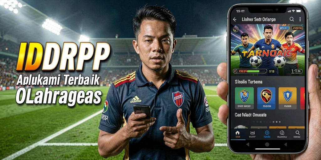 Tampilan antarmuka aplikasi IDRRP saat taruhan olahraga.