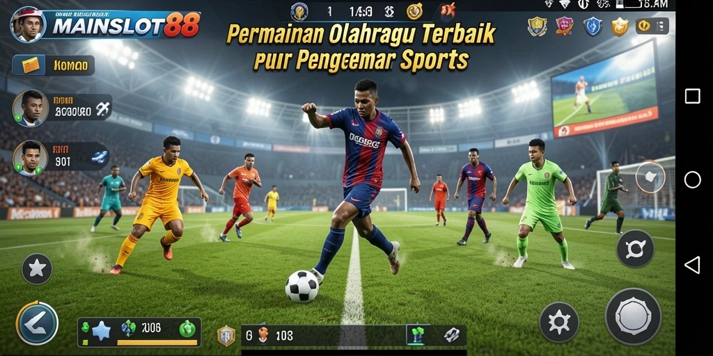 Tampilan gameplay olahraga seru di MAINSLOT88.