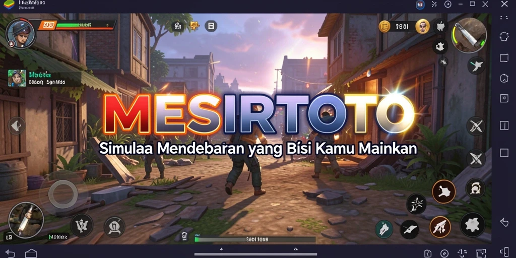 Gameplay MESIRTOTO yang menampilkan elemen simulasi yang menarik.